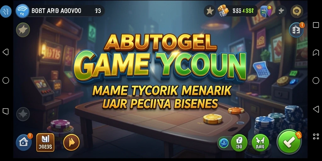 Gameplay ABUTOGEL yang menantang dalam dunia bisnis Tycoon.