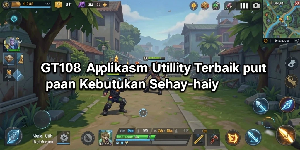 Screenshot utama GT108 menampilkan antarmuka aplikasi yang intuitif dan fungsional.