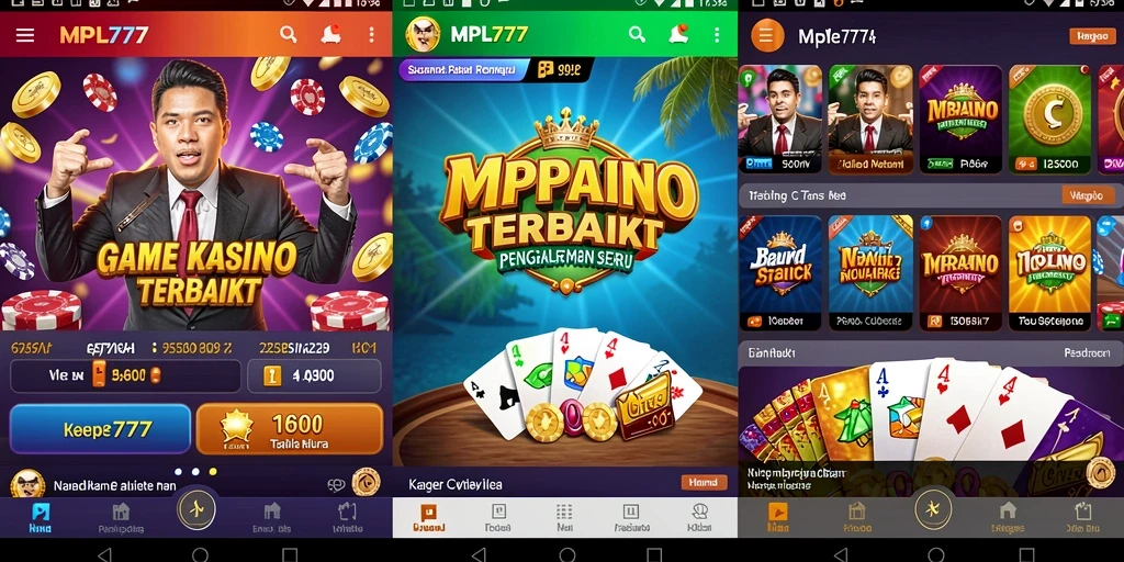Tampilan menakjubkan dari gameplay Kasino di MPL777.