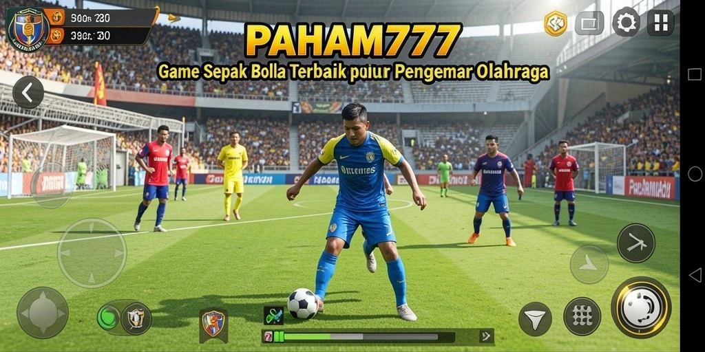 Tampilan gameplay seru dan realistis di PAHAM777.