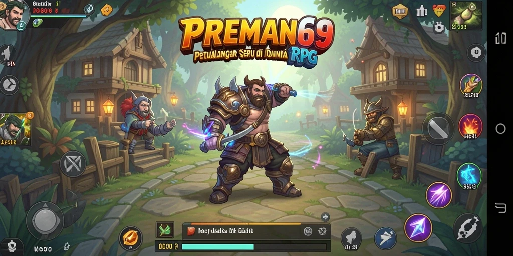Screenshot tampilan gameplay seru di PREMAN69.