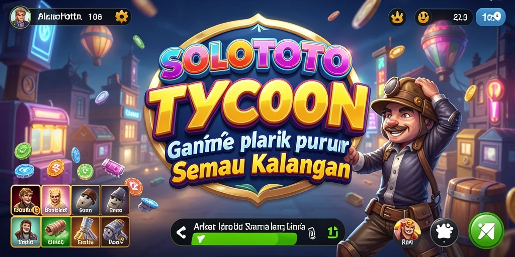 Tampilan gameplay Tycoon yang menawan dan strategis.