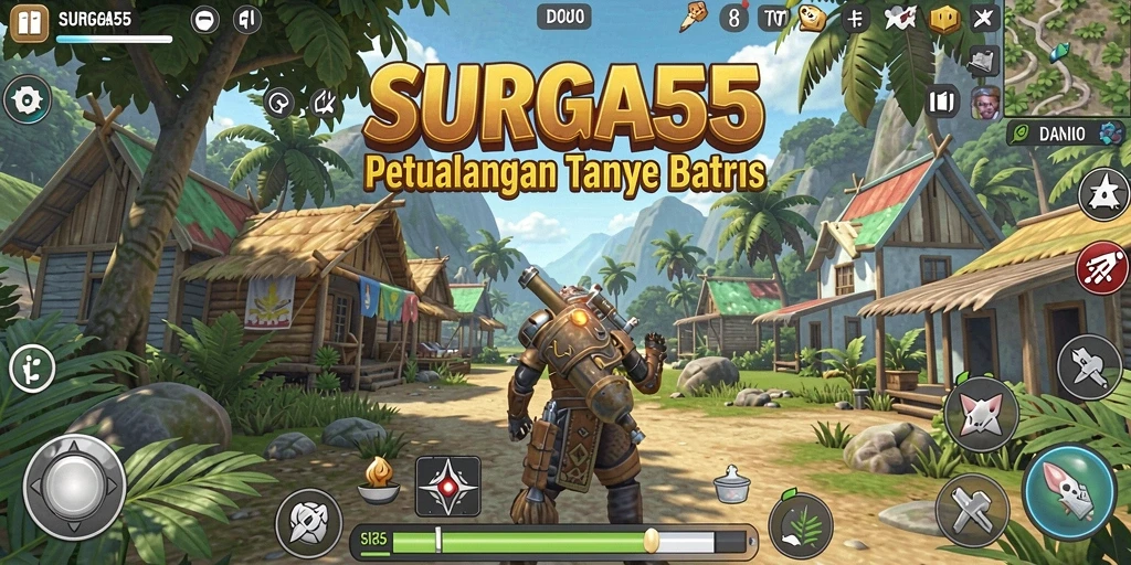 Tangkapan layar menampilkan eksplorasi dunia terbuka yang memukau.